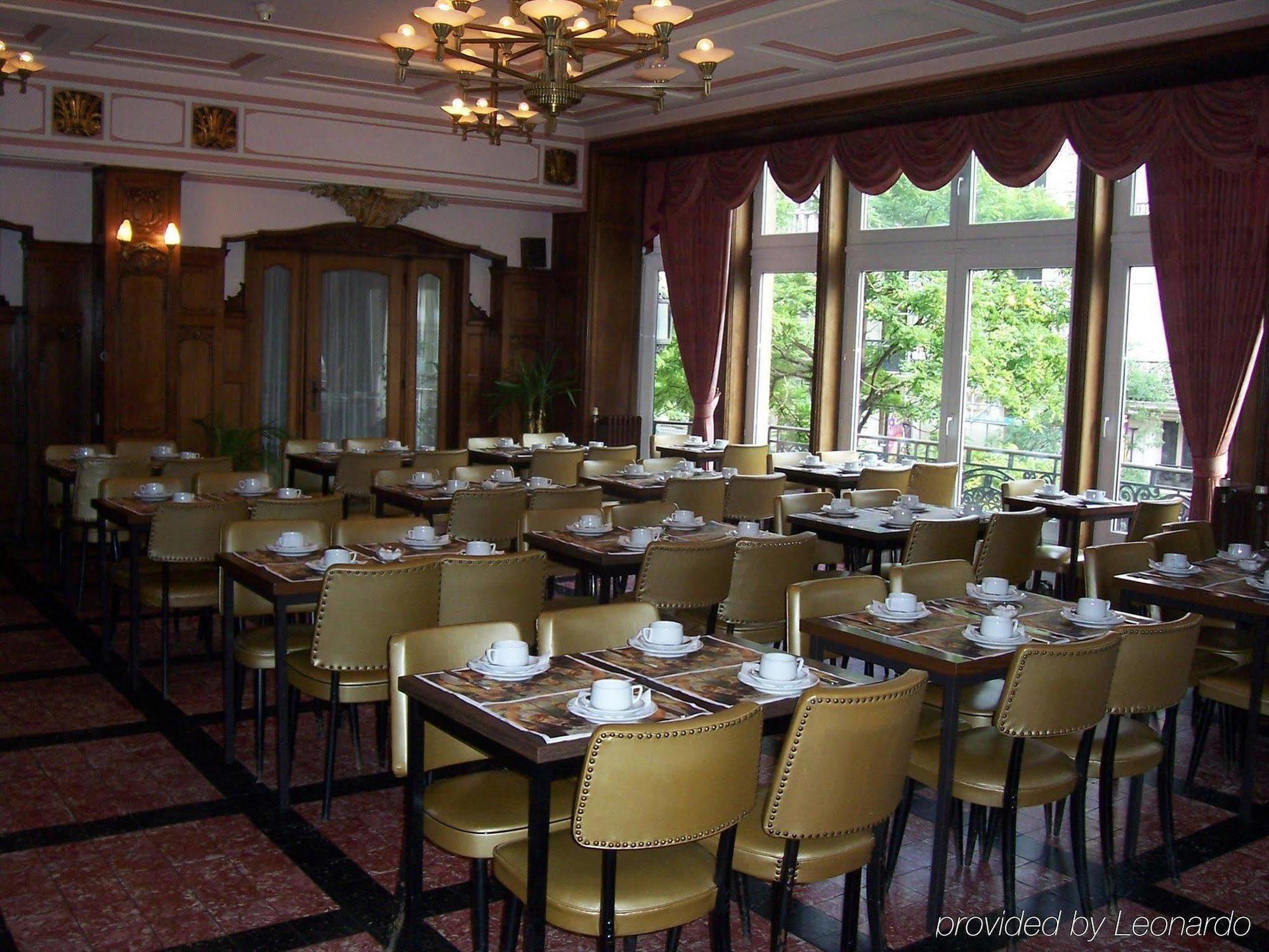 Hotel Manhattan Brussel Restoran foto